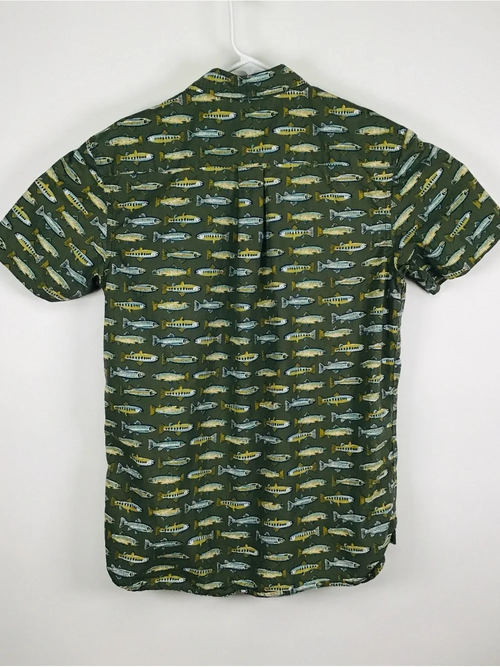The North Face men’s short sleeve button up casual shirt medium